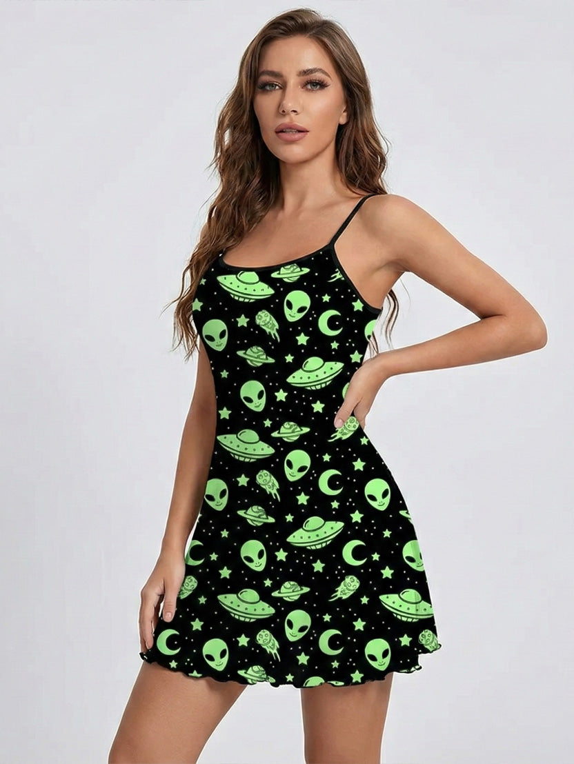 Women’s Summer Pajama Dress – Lightweight Sleepwear for Comfortable Nights